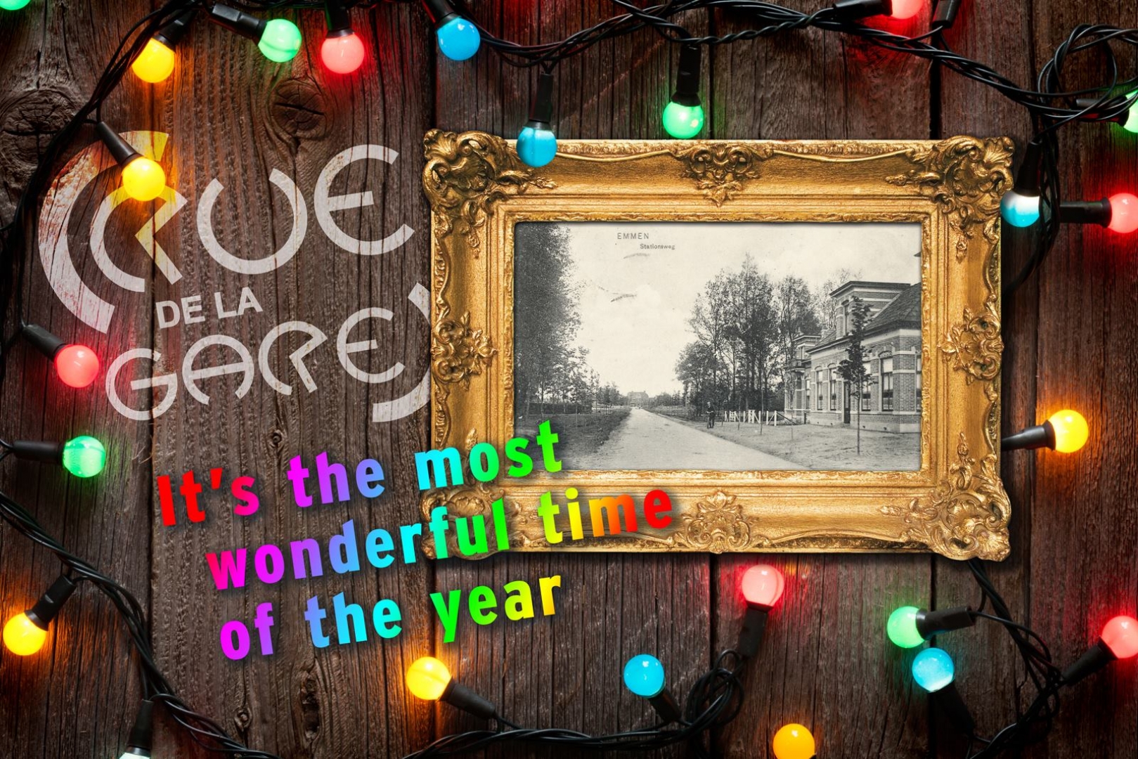Kerst bij Rue de la Gare